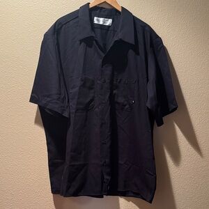 Dickies Black Men's work button up Shirt